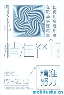 精准努力：如何用金融思维在职场快速超车.mobi 野口真人 金融知识应用于职场