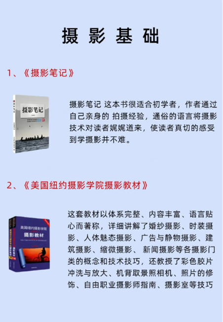 自学摄影必看的12本书籍!